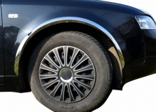 Накладки на арки (4 шт, нерж) Audi A4 B6 2000-2004 рр.