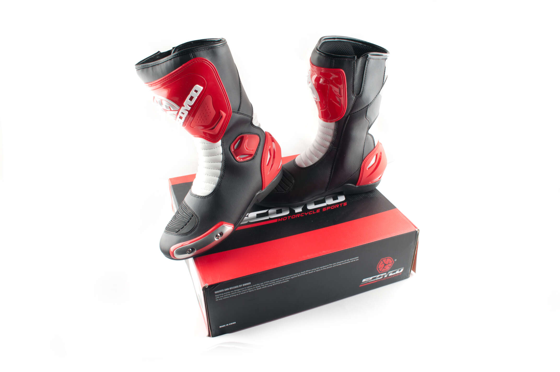 Ботинки SCOYCO (mod:MBT004, size:40, красные)