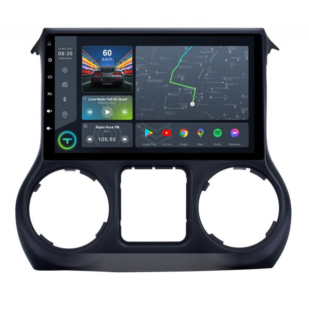 Штатна магнітола Torssen Jeep Wrangler 11-14 F9464 4G