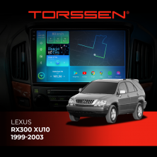Штатна магнітола Torssen 2K Lexus RX300 XU10 1999-2003 F9464 4G Carplay DSP з кнопками