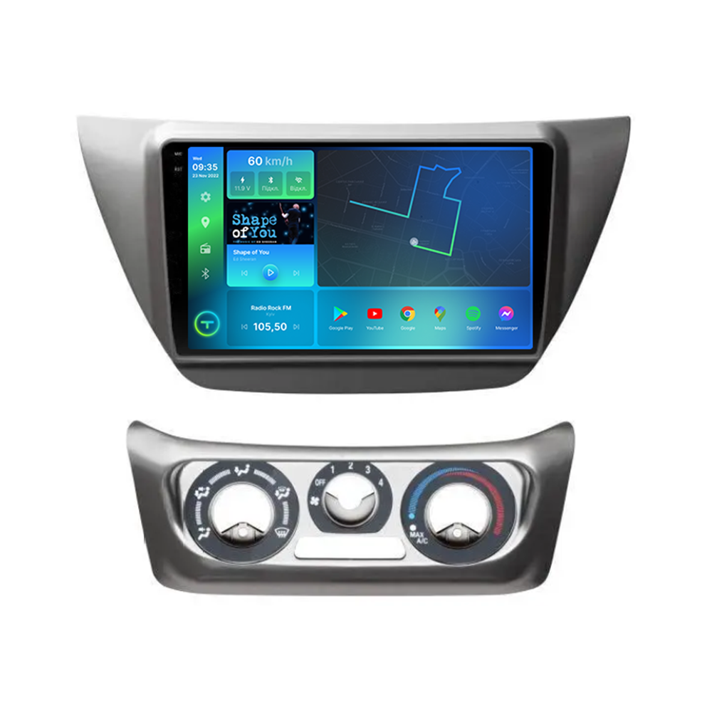 Штатна магнітола Torssen 2K Mitsubishi Lancer 9 FL9 4+64Gb 4G Carplay DSP
