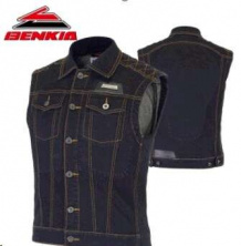 Безрукавка (джинсова із захистом) (size:XL) VV