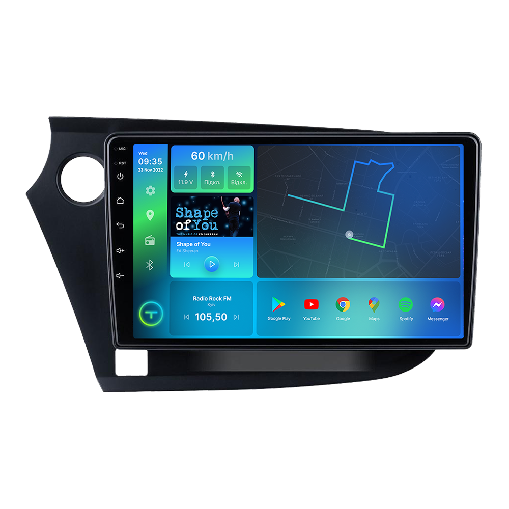 Штатная магнитола Torssen Honda Insight 2009-2014 F96128 4G Carplay