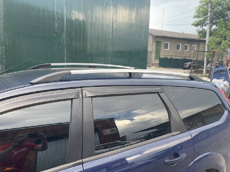 Алюмінієві рейлінги (Caravan, хром) Ford Focus II 2008-2011 рр.