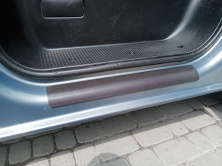 Накладки на карниз ABS (2 шт, DDU) Мат Renault Trafic 2001-2015 рр.