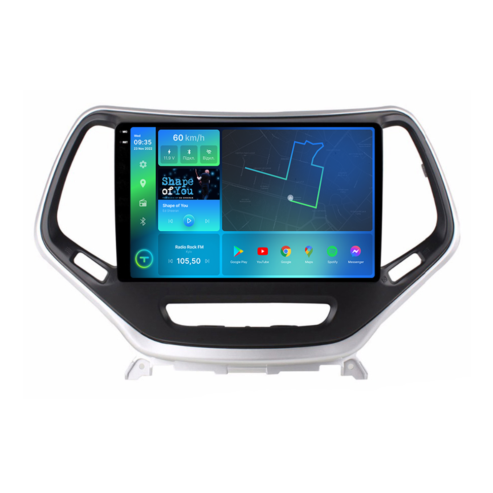 Штатна магнітола Torssen 2K Jeep Cherokee 2013+ F10232 4G Carplay DSP