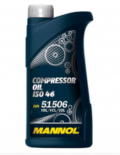 Олія 1л (компресійна, Compressor Oil ISO 46) MANNOL
