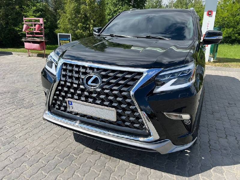 Передні фари в дизайні 2021-2023 років (2 шт, FullLed, з AFS) Lexus GX460 2009-2023 рр.