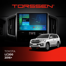 Штатна магнітола Torssen Toyota LC200 2016+ F9464 4G