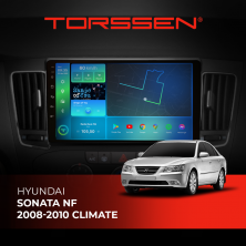 Штатна магнітола Torssen Hyundai Sonata NF 08-10 climate NF9 Carplay
