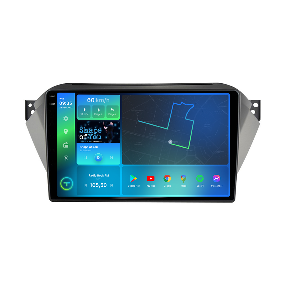 Штатна магнітола Torssen 2K Jac Refine S2 2015+ FL10 4+64Gb 4G Carplay DSP