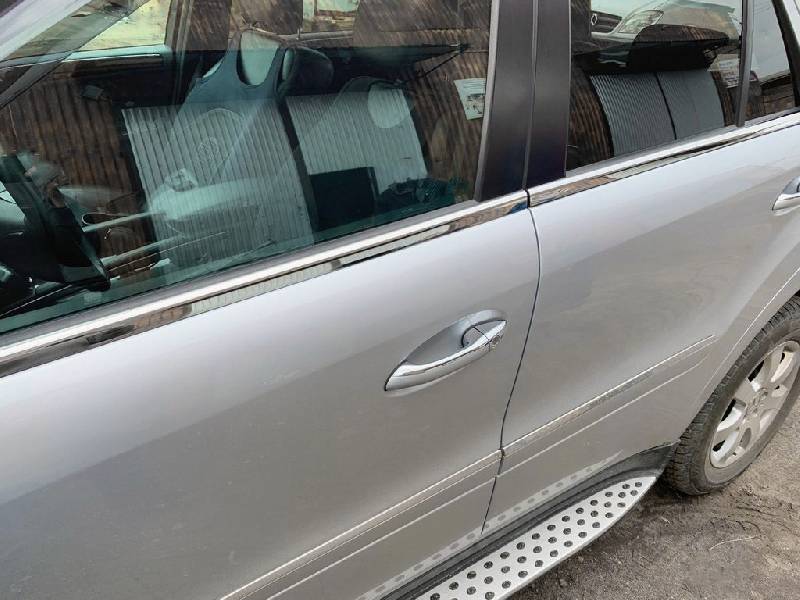 Зовнішня окантовка вікон (4 шт, нерж) Carmos - Турецька сталь Mercedes ML W164 2005-2011 рр.