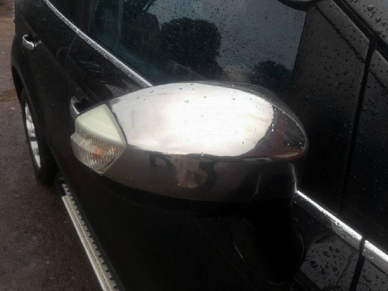 Накладки на дзеркала (2 шт., нерж.) Ford C-Max/Grand C-Max 2010-2019 рр.