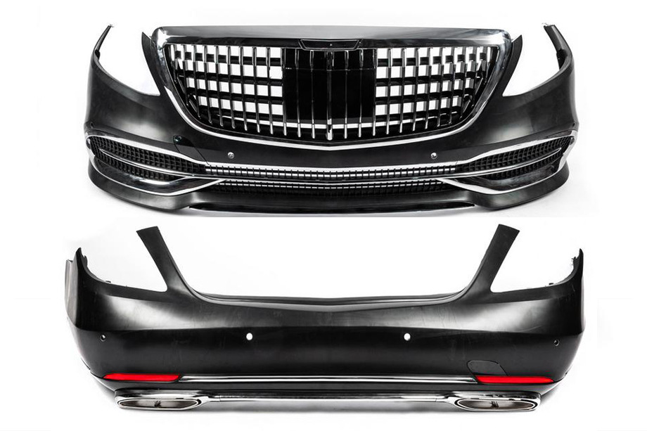 Комплект обвісів на Maybach (2018-2022, без оптики) для Mercedes S-class W222 рр