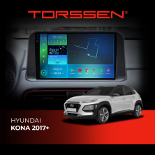 Штатна магнітола Torssen 2K Hyundai Kona 17+ F10332 4G Carplay DSP