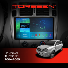 Штатна магнітола Torssen 2K Hyundai Tucson 1 04-09 F106128 4G Carplay DSP
