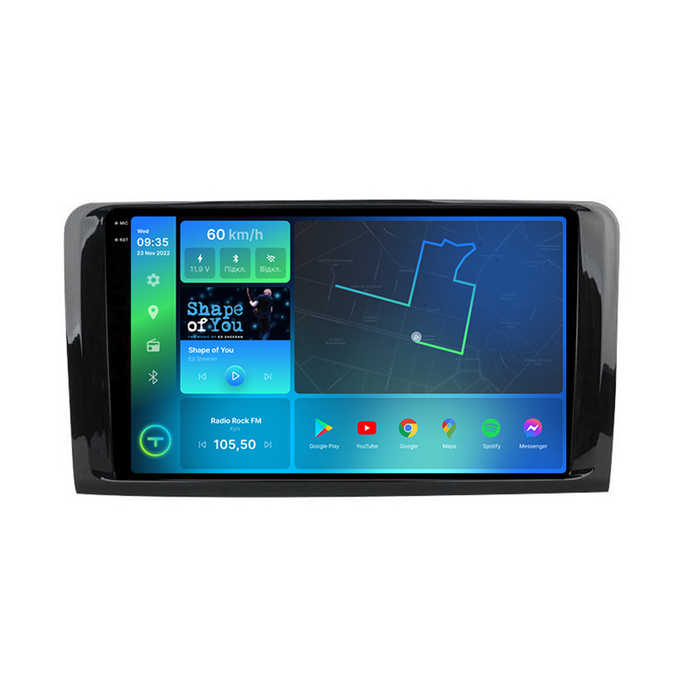 Штатна магнітола Torssen 2K Mercedes ML-class W164 2005-2011 F9232 4G Carplay DSP
