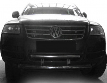 Кенгурятник ST013 (нерж) Volkswagen Touareg 2002-2010 рр.