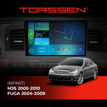 Штатна магнітола Torssen 2K Infiniti M35 2005-2010/Nissan Fuga 2004-2009 F9432 4G Carplay DSP