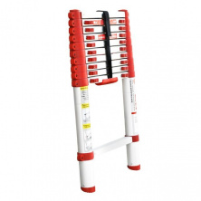 Лестница из алюминия, телескопическая 10 сход., 3,20м