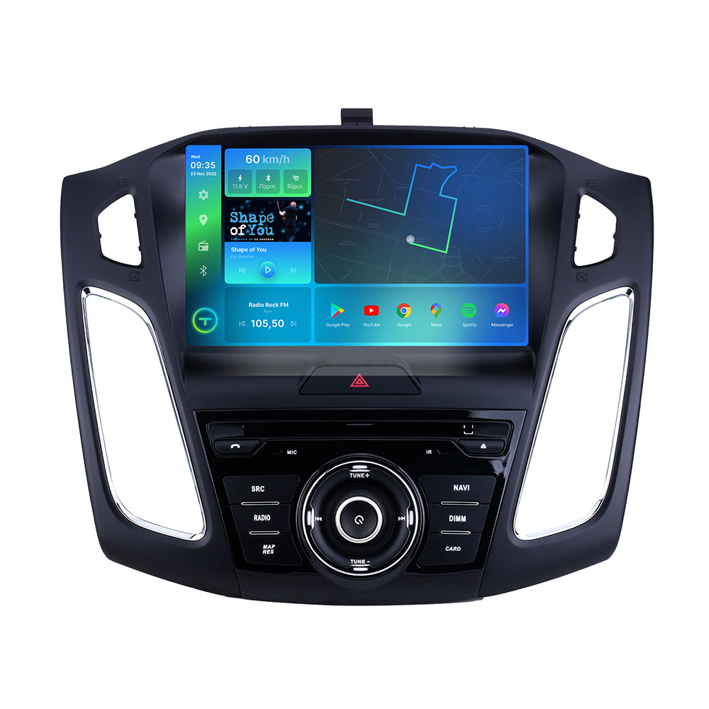 Штатна магнітола Torssen 2K Ford Focus 12-15 з кнопками F9332 4G Carplay DSP