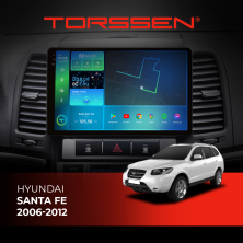Штатна магнітола Torssen 2K Hyundai Santa Fe 2006-2012 F9232 4G Carplay DSP