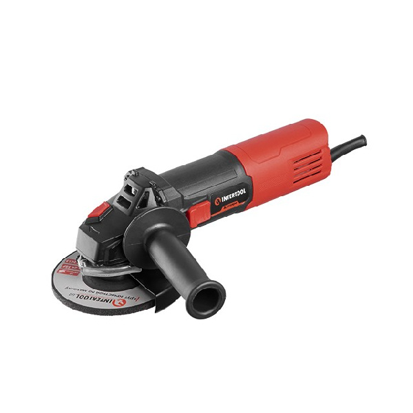 Шлифмашина угловая 1200 Вт, диаметр круга 125 мм, 6000-12200 об/мин, система стабилизации оборотов, защита от повторного включения, плавный пуск