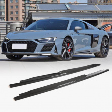 Бічні спідниці V1 (Карбон) Audi R8 2015- гг.