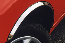Накладки на арки (4 шт, нерж) Alfa Romeo MiTo 2008-2018 гг.