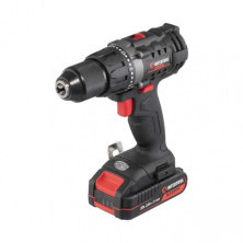 Дрель-шуруповерт аккумуляторный 20 В, 50 Нм, 0-450/0-1700 об/мин, 2-13 мм, Li-Ion, 2.0 Ач, ЗУ 2 А, кейс
