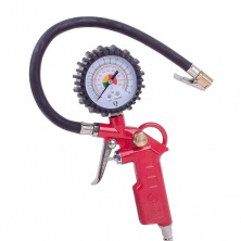 Пистолет для подкачки колес с манометром пневматический (блистер)