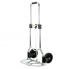 Тележка ручная складная до 100 кг, 420*480*980, колеса 170 мм, (алюминиевая) INTERTOOL