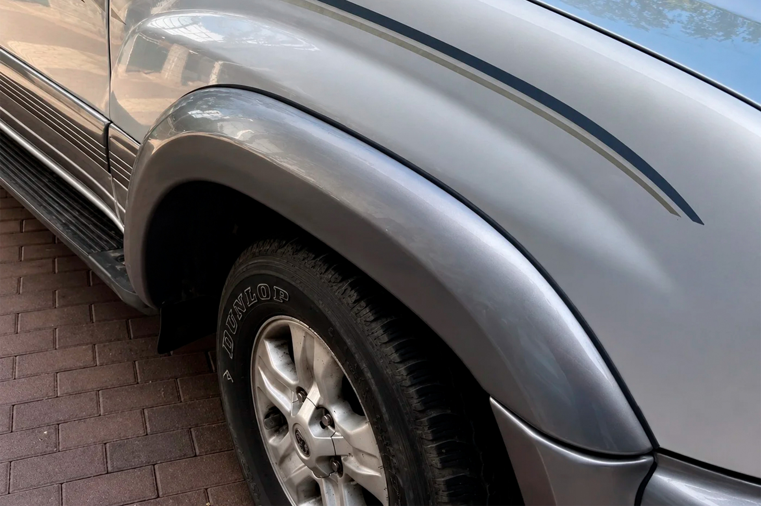 Комплект розширювачів арок (10 шт) Toyota Land Cruiser 100 1998-2007 гг.