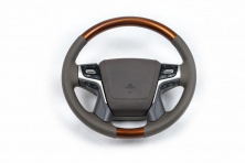 Кермо в зборі (світле дерево) Toyota Land Cruiser Prado 150 2009-2023 рр.