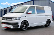 Накладка на передній бампер Sportline 2015-2018 (під фарбування) Volkswagen T6 2015-2024 рр.
