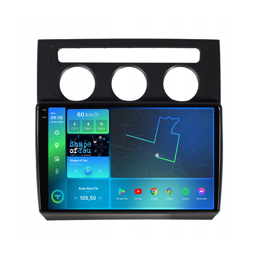 Штатна магнітола Torssen 2K VW Touran 1 (2003-2010) F98256 4G Carplay DSP