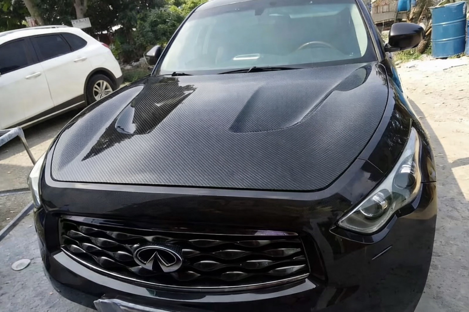 Капот (Карбон) Infiniti FX 2008-2012 гг.