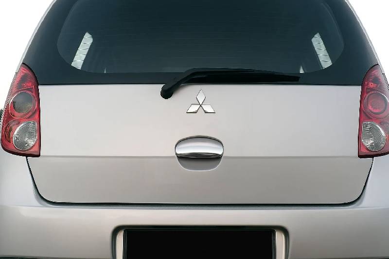 Накладка на задню ручку (нерж) Mitsubishi Colt 2004-2012 рр.