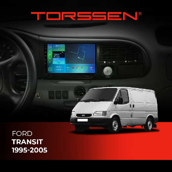 Штатная магнитола Torssen Ford Transit 1995-2005 F9232 4G Carplay DSP