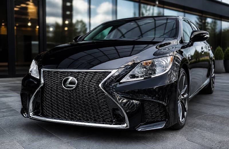 Передній бампер (2007-2013 F-Sport) Lexus LS 2007-2017 рр.