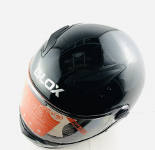 Шолом інтнграл (size:L, чорний глянець) GLOX