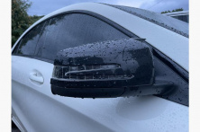 Накладки на дзеркала AMG-Look (2 шт) Mercedes E-сlass W212 2009-2016 рр.