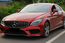Передня решітка з рамкою 2014-2018 (GT Panamericana) Mercedes CLS C218 2011-2018 рр.