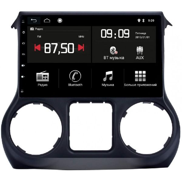 Штатна магнітола Torssen Jeep Wrangler 15-17 F10432 4G Carplay DSP