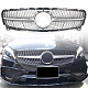 Передня решітка Diamond SIlver (2015-2018) для Mercedes A-class W176 рр