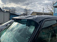 Козирьок на лобове скло (чорний глянець, 5мм) для Volkswagen T4 Caravelle/Multivan 1990-2003 рр
