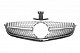 Передня решітка Diamond Silver (для C63) 2007-2011 для Mercedes C-class W204 рр