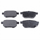 Колодки задні гальмові Great Wall Voleex C10/30/Haval M2/M4 (дискові) Blue Print