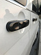 Накладки на ручки (натуральний карбон) 4 ручки для Volkswagen T5 Caravelle 2004-2010 рр