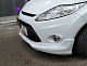 Накладка на передній бампер 2008-2013 (під фарбування) для Ford Fiesta рр